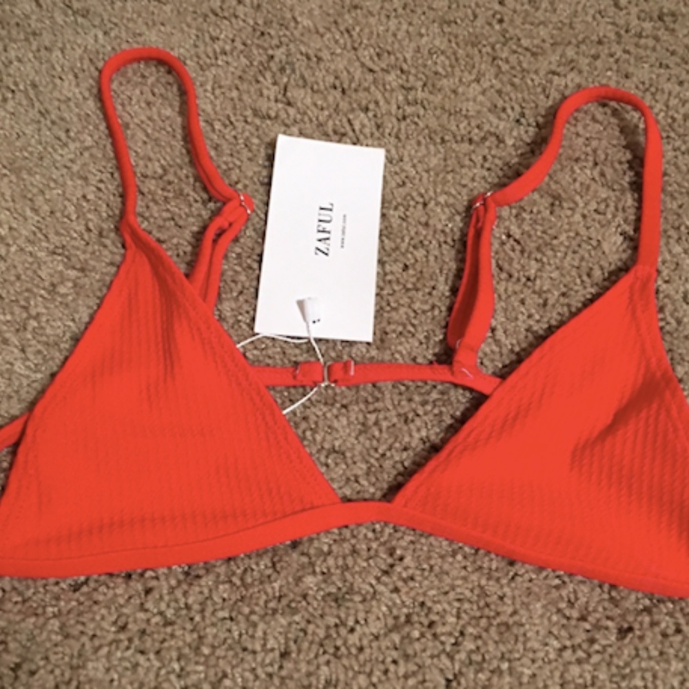 Zaful red bikini set